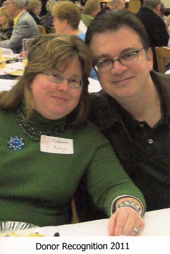 Kathy and I at the Glendora Library Fundraiser